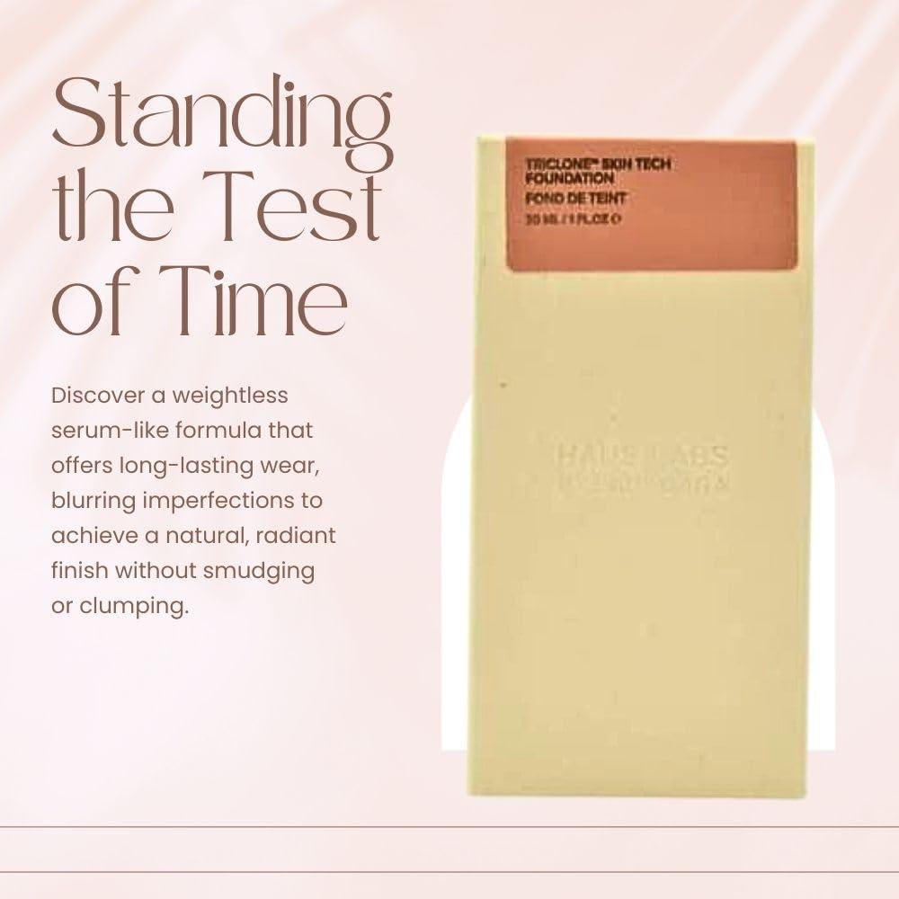 Haus Labs HAUS LABS BY LADY GAGA Triclone Skin Tech Medium Coverage Foundation with Fermented Arnica 240 Light Medium Warm