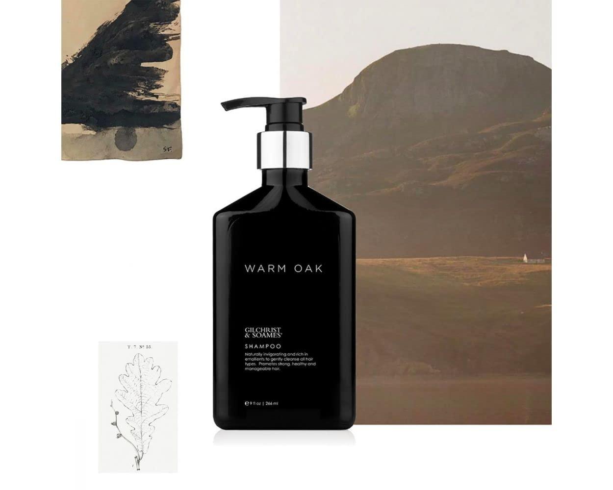 Gilchrist & Soames Gilchrist & Soames Warm Oak Shampoo - 9oz - Promotes Strong and Healthy Hair, All Hair Types, Zero Parabens, Sulfates, and Phthalates