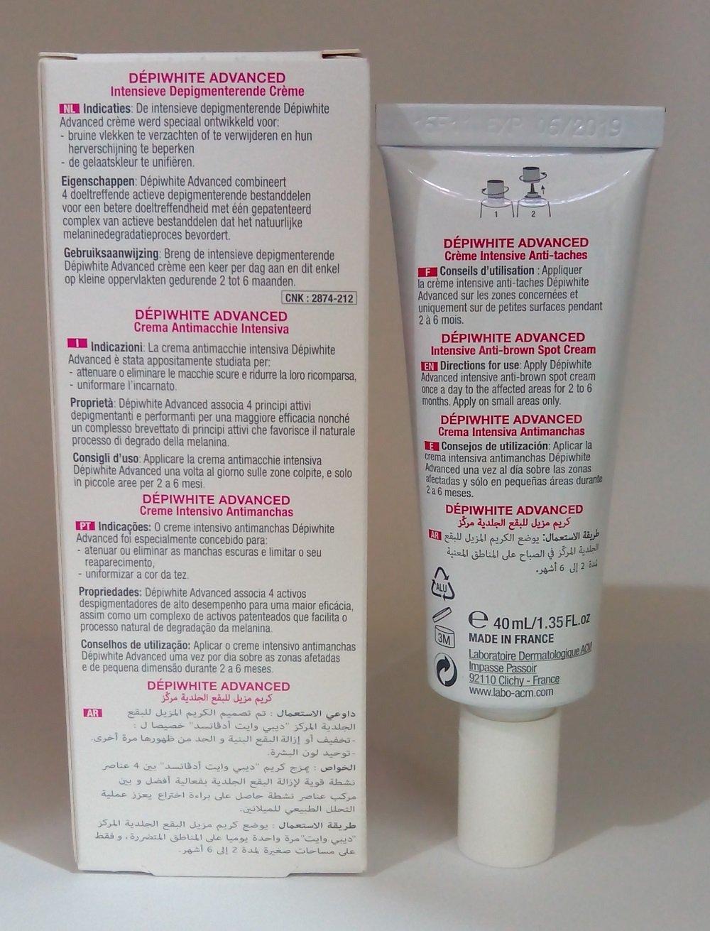 Voltafas ACM Depiwhite Advanced Anti-Taches & Anti-Brown Spot cream 40mL
