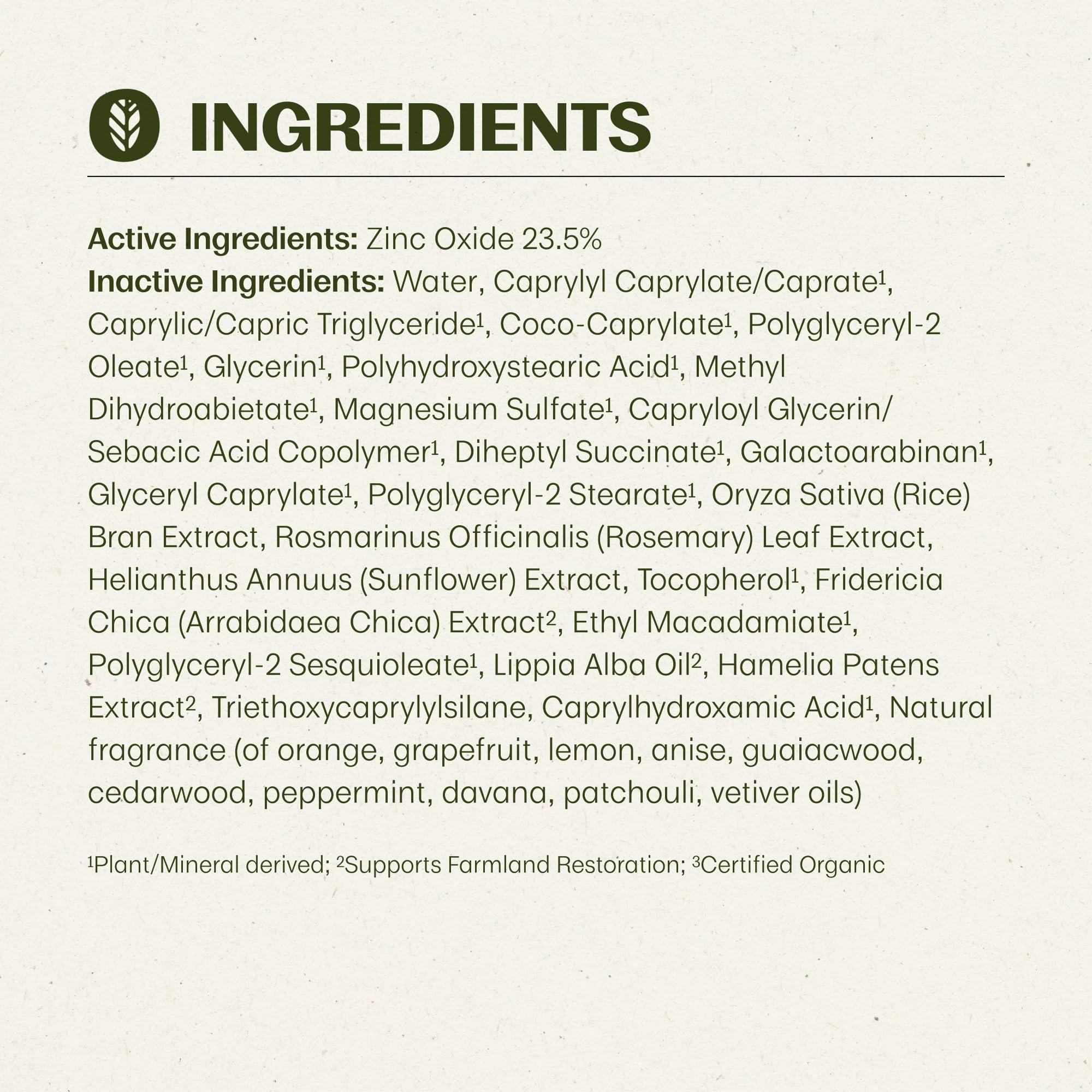 Thrive Natural Care Thrive Reef Safe Sunscreen SPF50 - Hawaii 104 Reef Act Compliant - Mineral Sunscreen Non-Nano Zinc Oxide - Vegan, (5.8 Oz (Pack of 1))