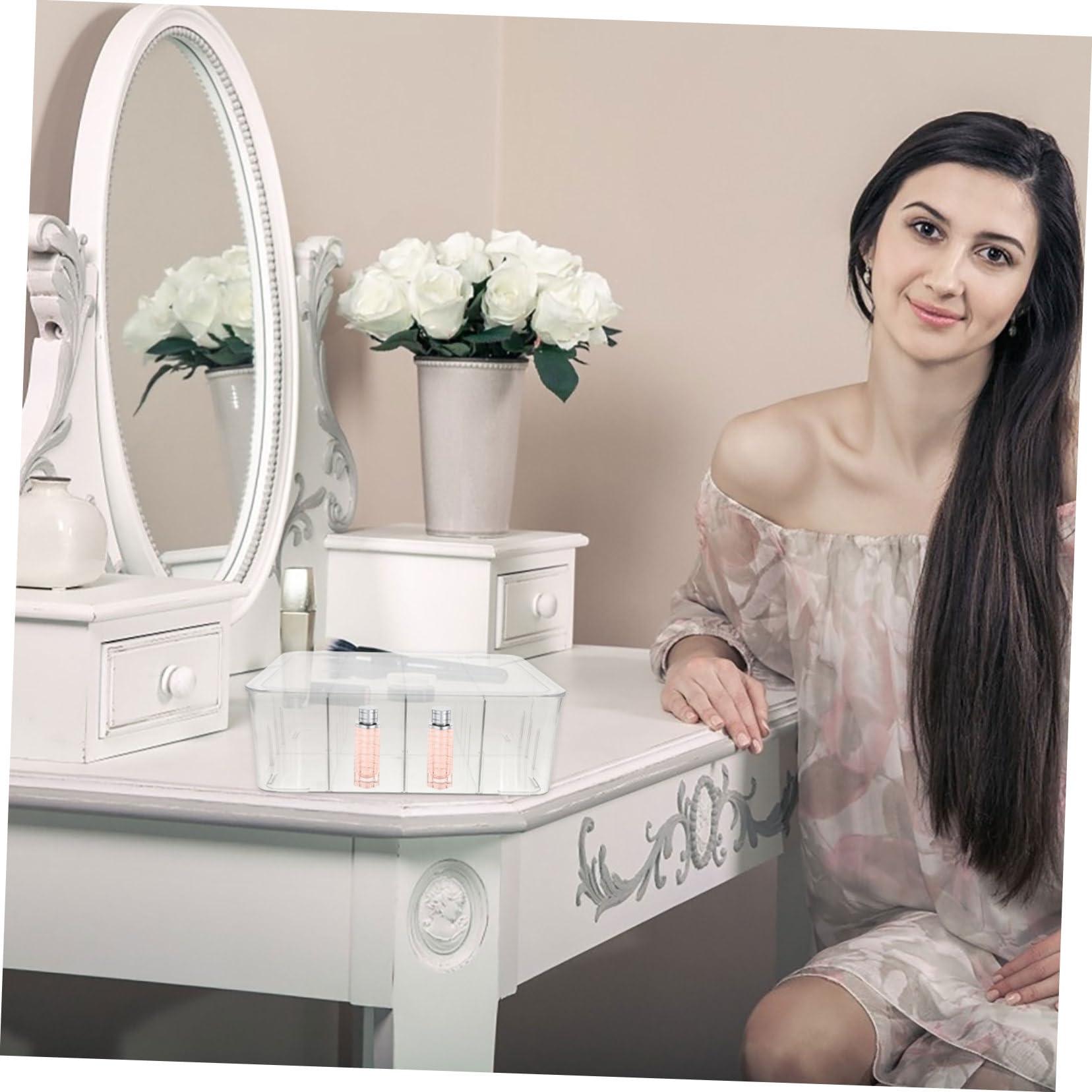 FOMIYES FOMIYES Makeup Organizer Dividers Travel-friendly Desk Countertop Stylish and Functional Lipstick Storage Box