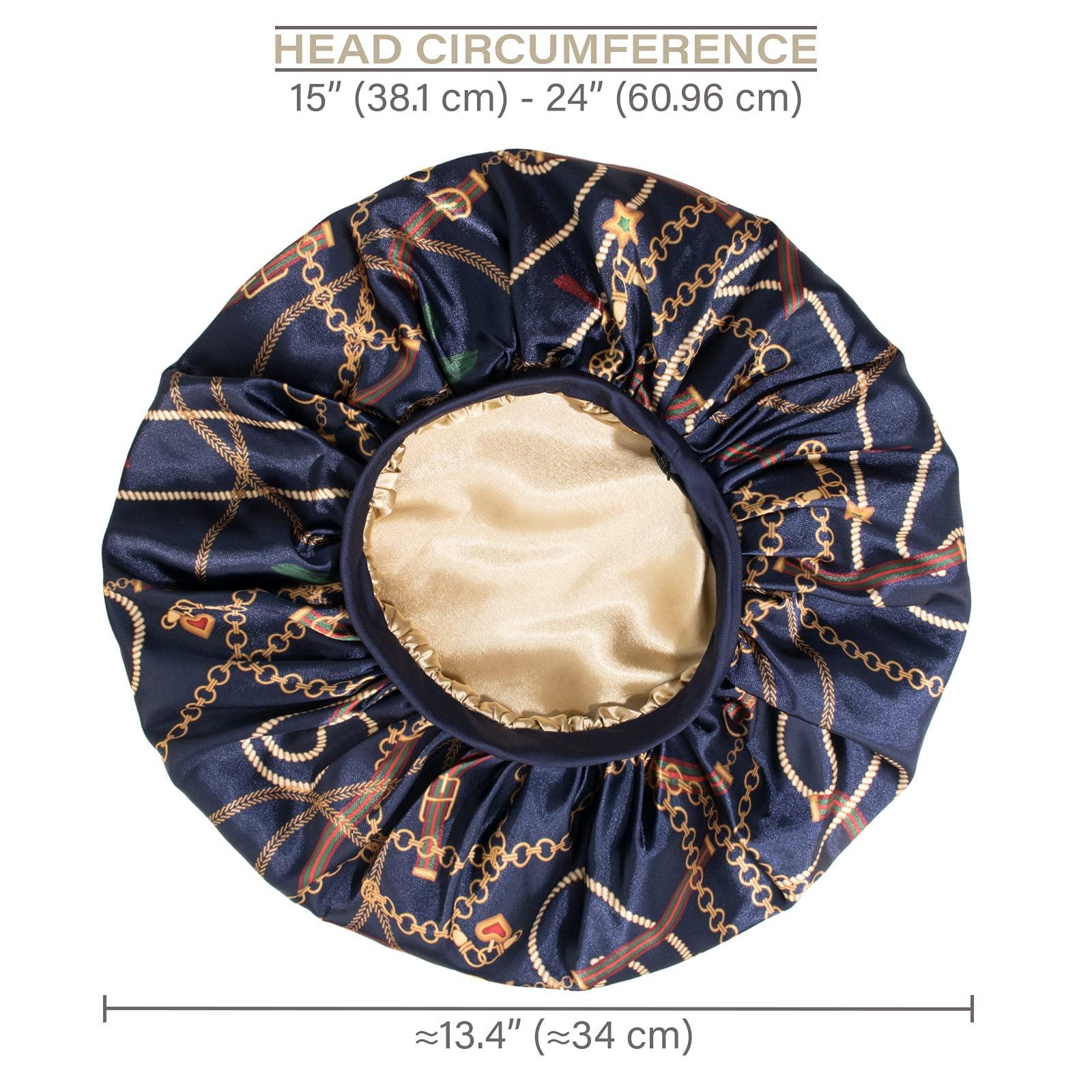 LAYKAY CAPLORD Bonnet Silk Bonnet for Sleeping Satin Bonnet Hair Bonnets for Black Women Silk Sleep Cap Satin Hair Bonnet for Sleeping Bonet Silk Bonnet for Curly Hair for Men Night Hair Wrap Head Cover