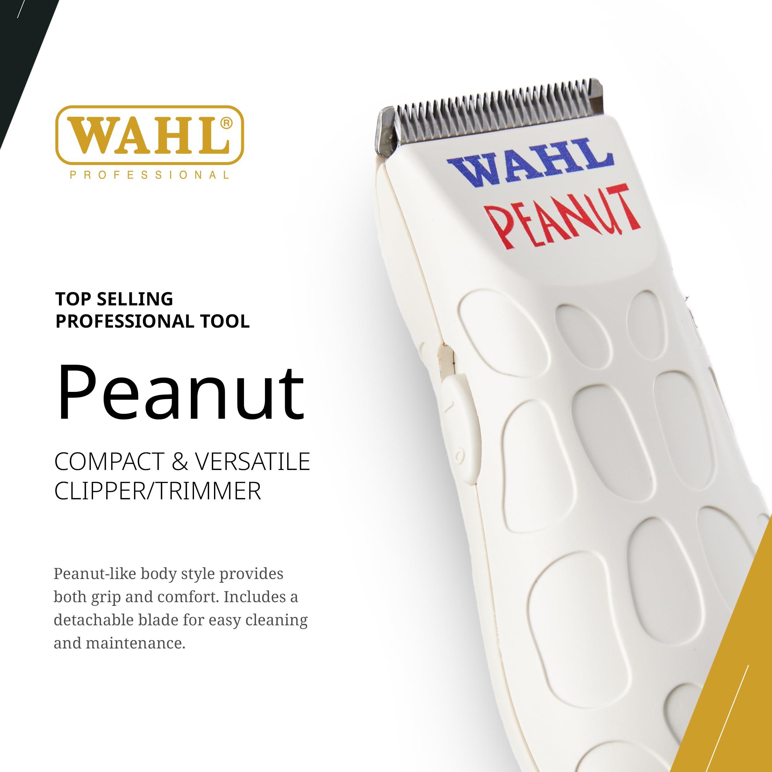 Wahl Professional Wahl Professional Peanut Clipper/Trimmer, White, Versatile, Lightweight, Powerful Rotary Motor