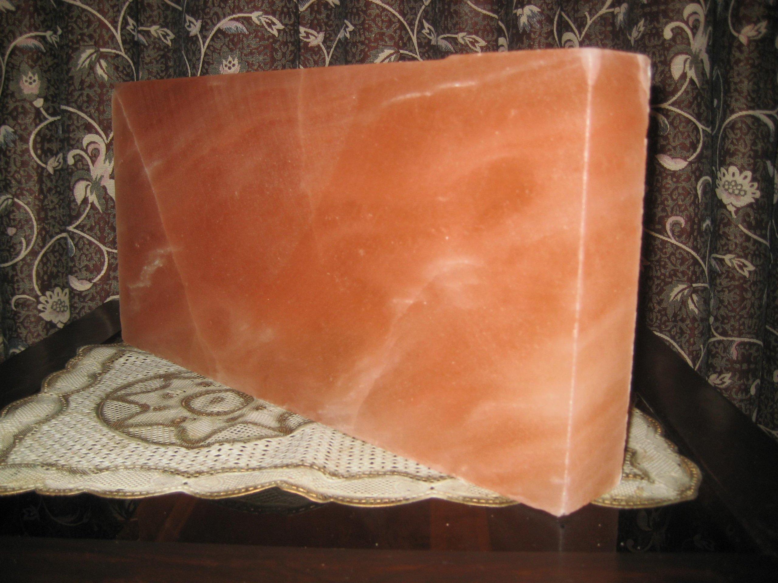 Black Tai Salt Co. Himalayan Salt Brick (Large) 9" x 18" x 2" All Natural 1 Year Platinum Guarantee