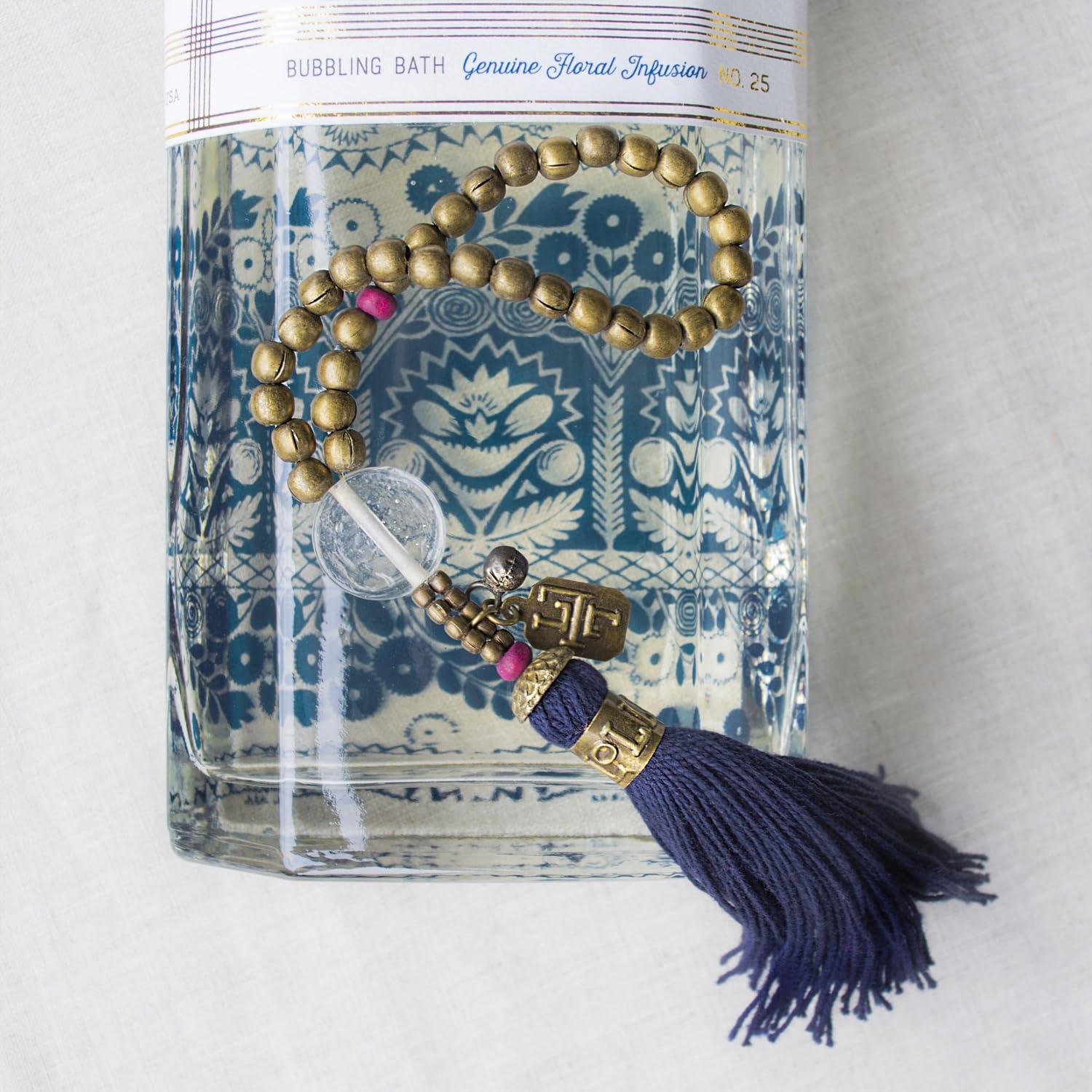 LOLLIA Lollia Dream Bubble Bath, 24 fl. oz. White Tea & Honeysuckle Scent Soothing & Moisture-Rich Bubble Bath, Hydrating Ingredients, Scented Bubble Bath for Women