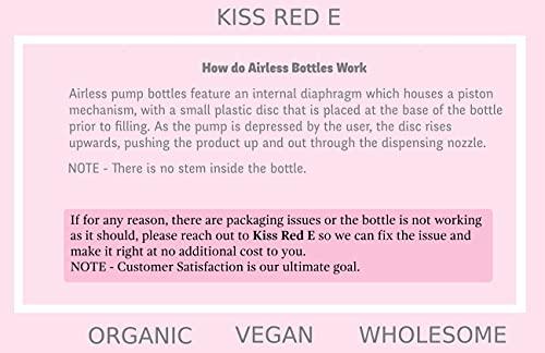Kiss Red E Kiss Red E Dark Spot Remover Corrector Cream for Face and Body. Men and Women Made in USA Hyaluronic-Acid, Green Tea Extract 1 OZ