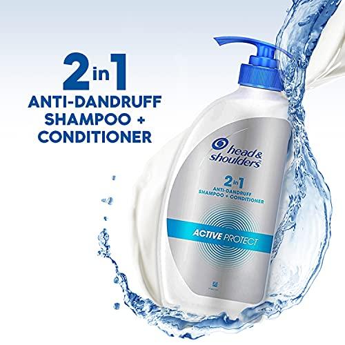 Head & Shoulders Head & Shoulders 2-in-1 Active Protect Anti Dandruff Shampoo + Conditioner, 650ml