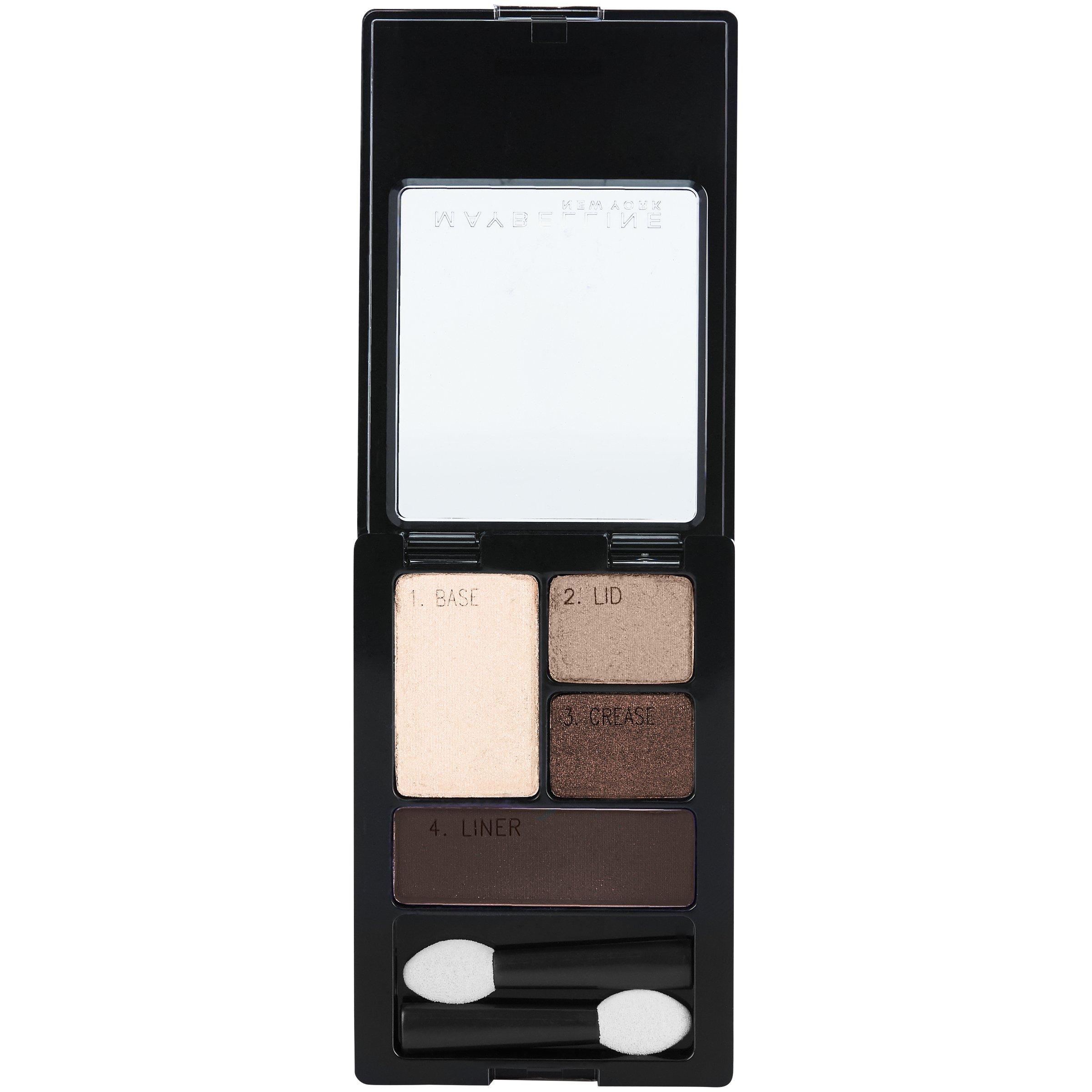 Maybelline New York Maybelline New York Expert Wear Eyeshadow Quads, Natural Smokes, 0.17 oz.