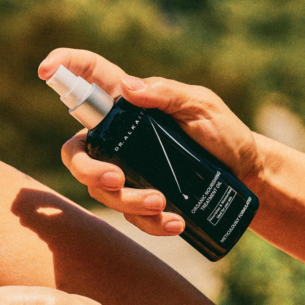 DR. ALKAITIS DR. ALKAITIS Organic Nourishing Treatment Oil, 4 Fl Oz (Pack of 1)