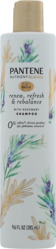 Pantene Pantene Sulfate Free Shampoo, Detangling Shampoo with Rosemary, Color Safe, 9.6 oz