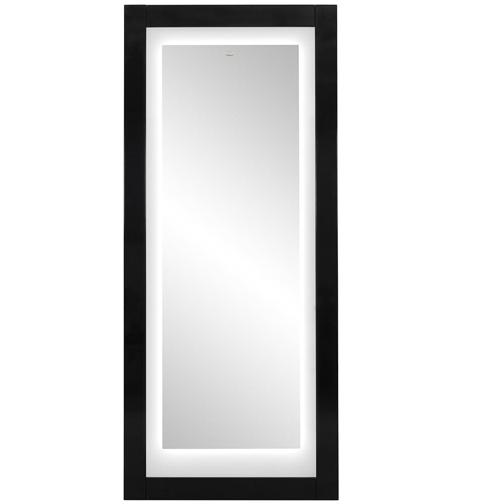 Dir Dir Salon Mirror Hair Salon Styling Wall Mount Salon Station Luna in Black