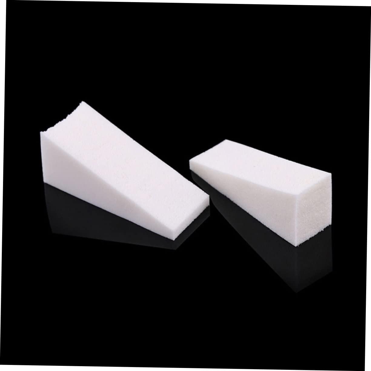 minkissy minkissy Makeup Sponges Wedges Large 48pcs Nail Art Sponge Set for Eye and Nose Touch-ups