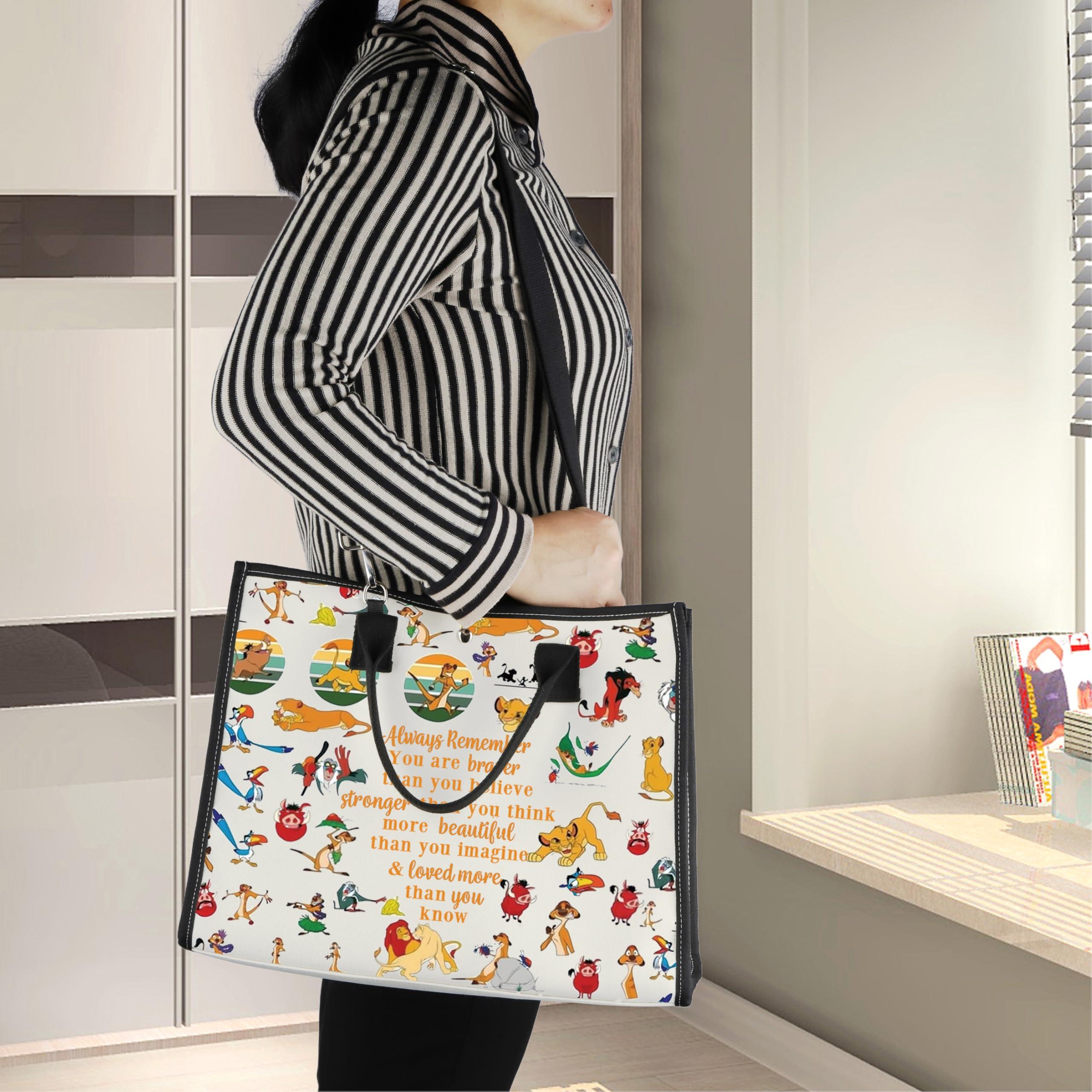 LEVLO LEVLO The Lion Movie Cosmetic Make Up Bag Lion Fans Gift You Are Braver Stronger Smarter Than You Think Lion Zipper Pouch Bag For Women Girls (Always Lion LT)