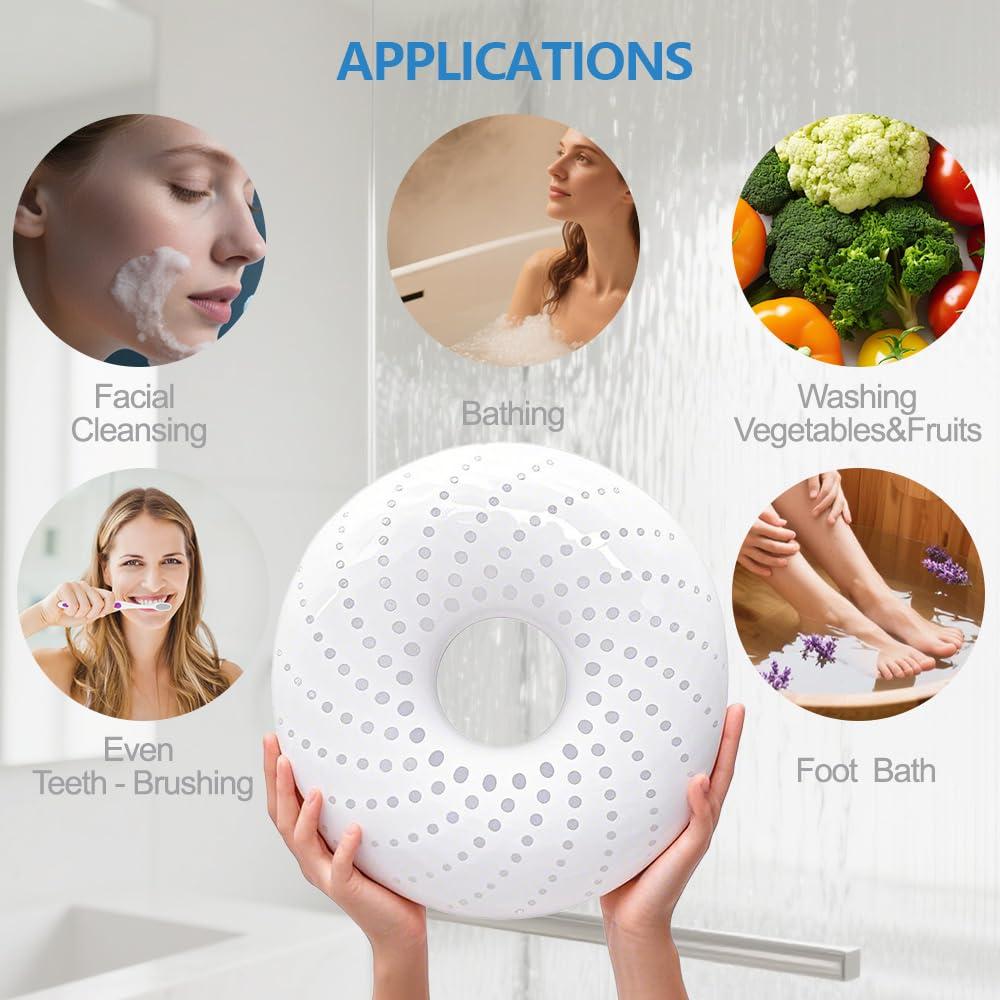 Unosuich Hydrogen Bath Ball Tablets Bombs H2 Rich Water Bathing Soak Kit Bath Salt Molecular Hydrogen Water Bath Generator for Bathtub
