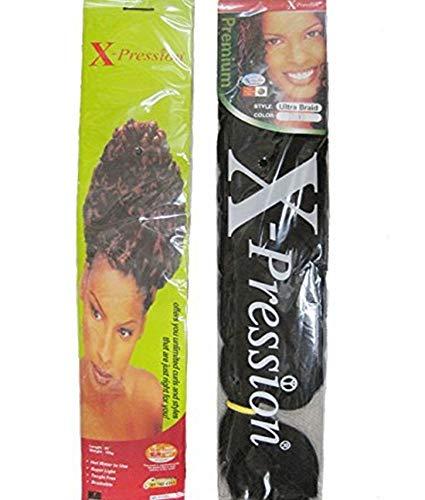 X-pression X-pression Ultra Braid 6 Pack #1B
