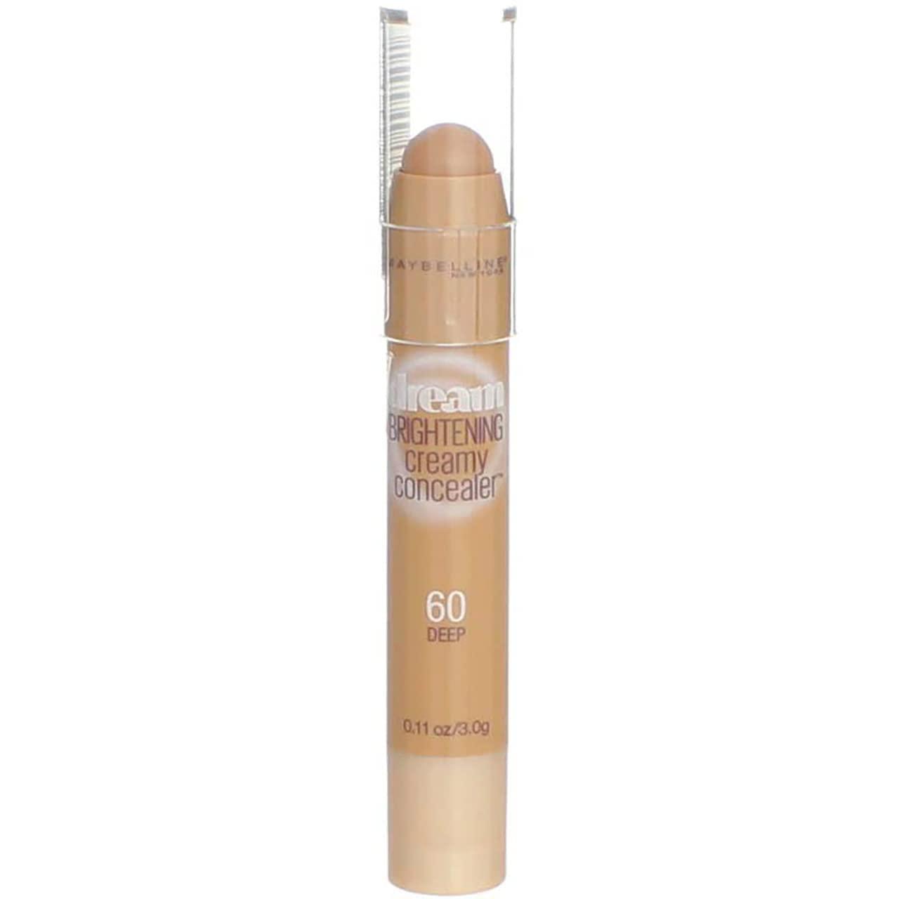 MAYBELLINE Maybelline New York Dream Brightening Creamy Concealer, Deep, 0.11 oz.