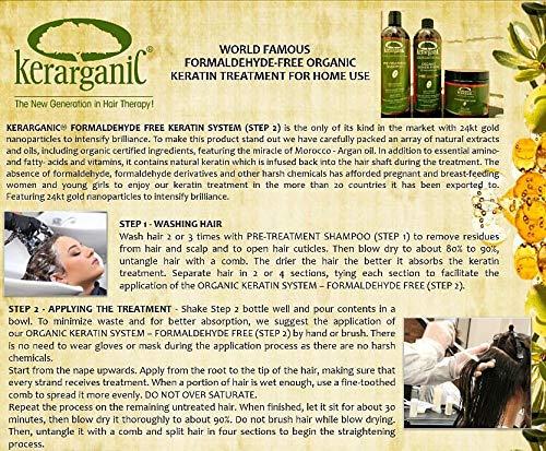 KERARGANIC Kerarganic - Organic Keratin Treatment - Formaldehyde Free 16oz