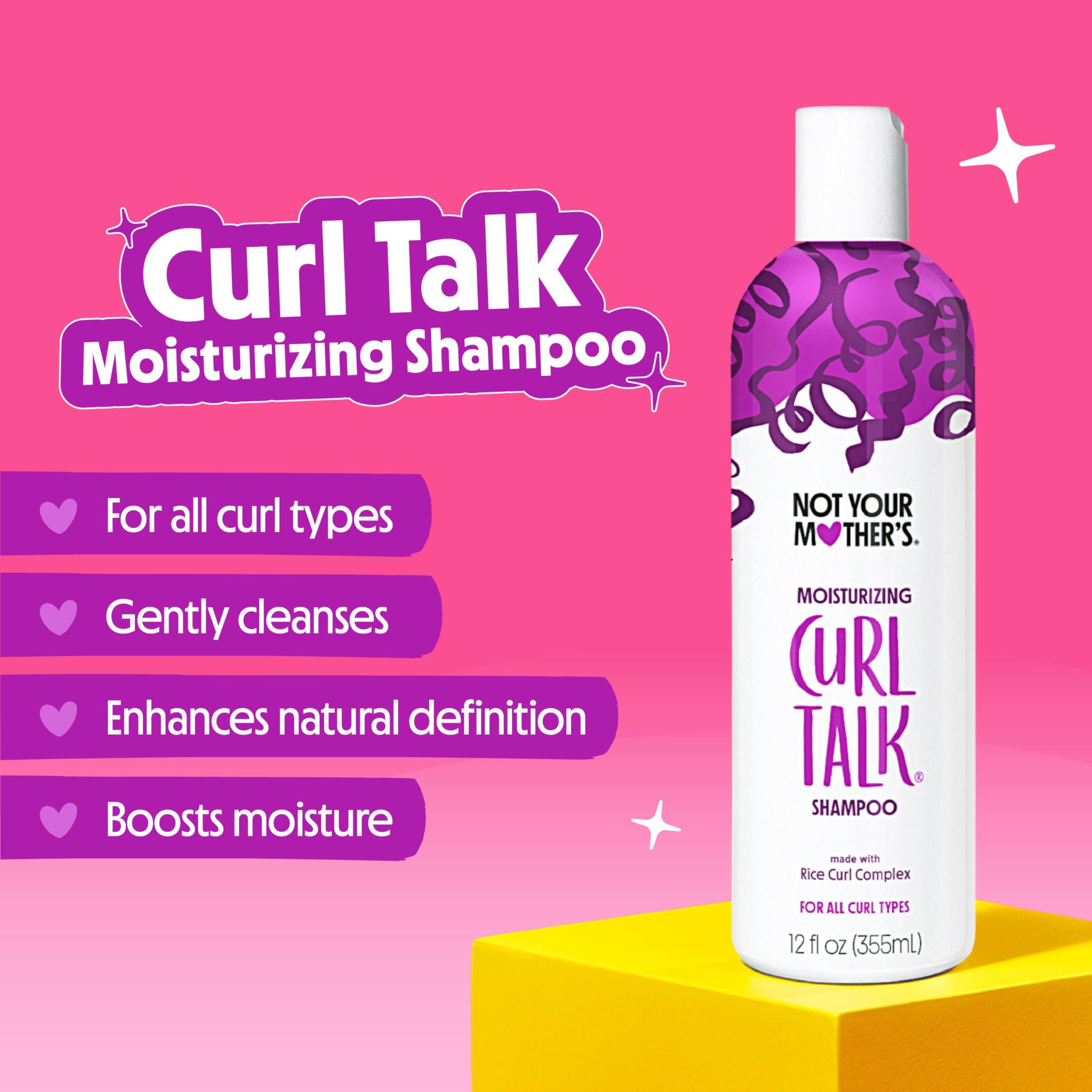Not Your Mother's Not Your Mother's Curl Talk Shampoo and Conditioner - 12 fl oz (2 Pack) - Shampoo and Conditioner for Curly Hair