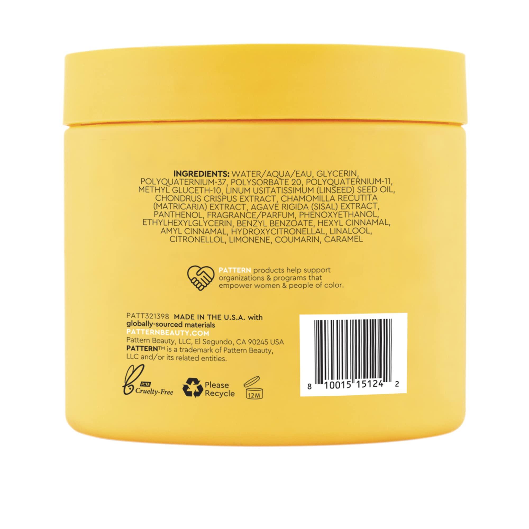 pattern PATTERN Beauty by Tracee Ellis Ross Styling Custard, 15 Fl Oz, Best for Curlies, Coilies and Tight-Textured Hair, 3a-4c