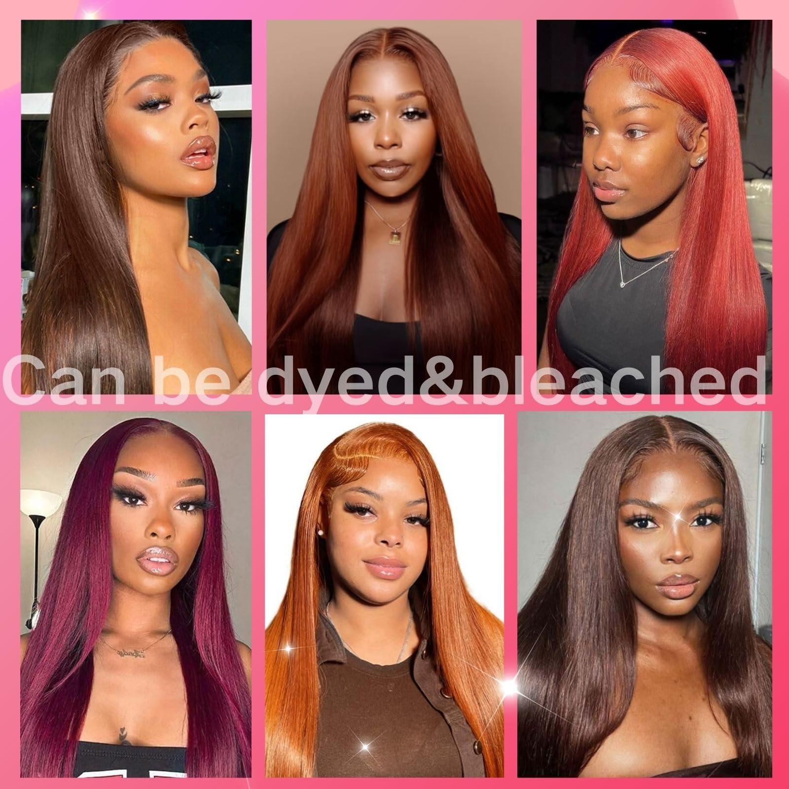 Little fairy 4x4 SKINLIKE Real HD Lace Closure Human Hair Straight Lace Frontal Closure Invisible Pre Plucked Human Hair Closure, Frontal Hd Lace 4x4 Closure Sew in Hair With Closure Natural Black 20 Inch