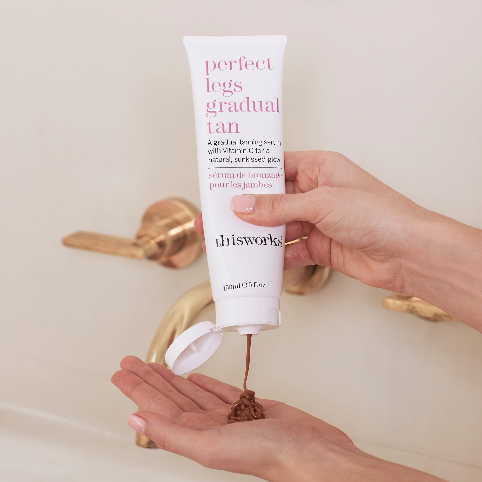 THISWORKS This Works Perfect Legs Gradual Tan, Self Tanner with Vitamin E & Shea Butter, 150ml