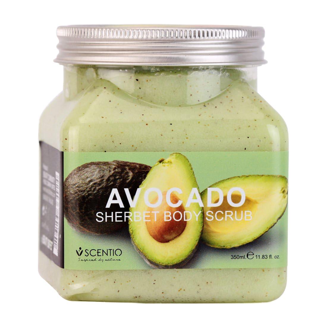 beautybuffet Scentio Avocado Brightening Sherbet Body Scrub (Pack of 11.83 Oz)