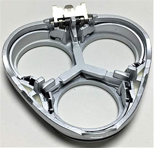 Norelco SmartTouch-XL HQ9100 Shaver Razor Head Holder Cover & Frame Plate For Philips Norelco SmartTouch-XL HQ9100 HQ 9100XL 9100XLCC HQ9140 HQ 9140XL 9140XLCC HQ9150 HQ 9150XL 9150XLCC HQ9160 HQ 9160XL 9160XLCC Beard Silver