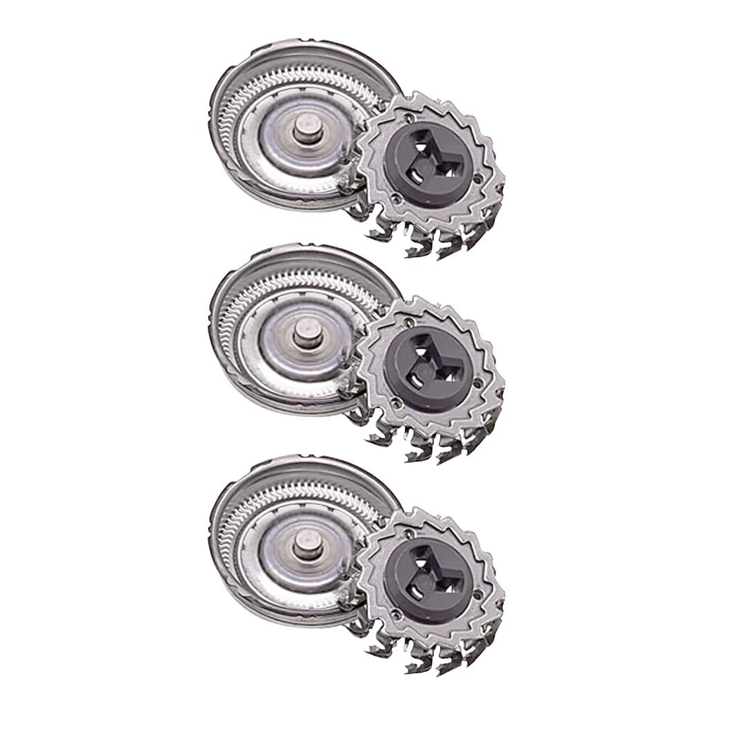 YTXXDEUS 3Pcs Replacement Shaver Blades Shaver head For P-hilips NORELCO RQ12 Series Sensotouch 3D 1280X 1290X 1250XCC by YTXXDEUS
