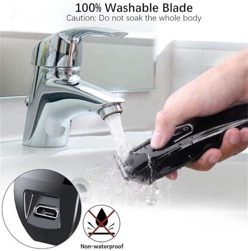 WEedsy WEedsy Hair Clipper Beard Trimmer Kit for Men Cordless Hair Mustache Trimmer Hair Cutting Groomer Kit Precision Trimmer Waterproof USB Rechargeable 6 in 1