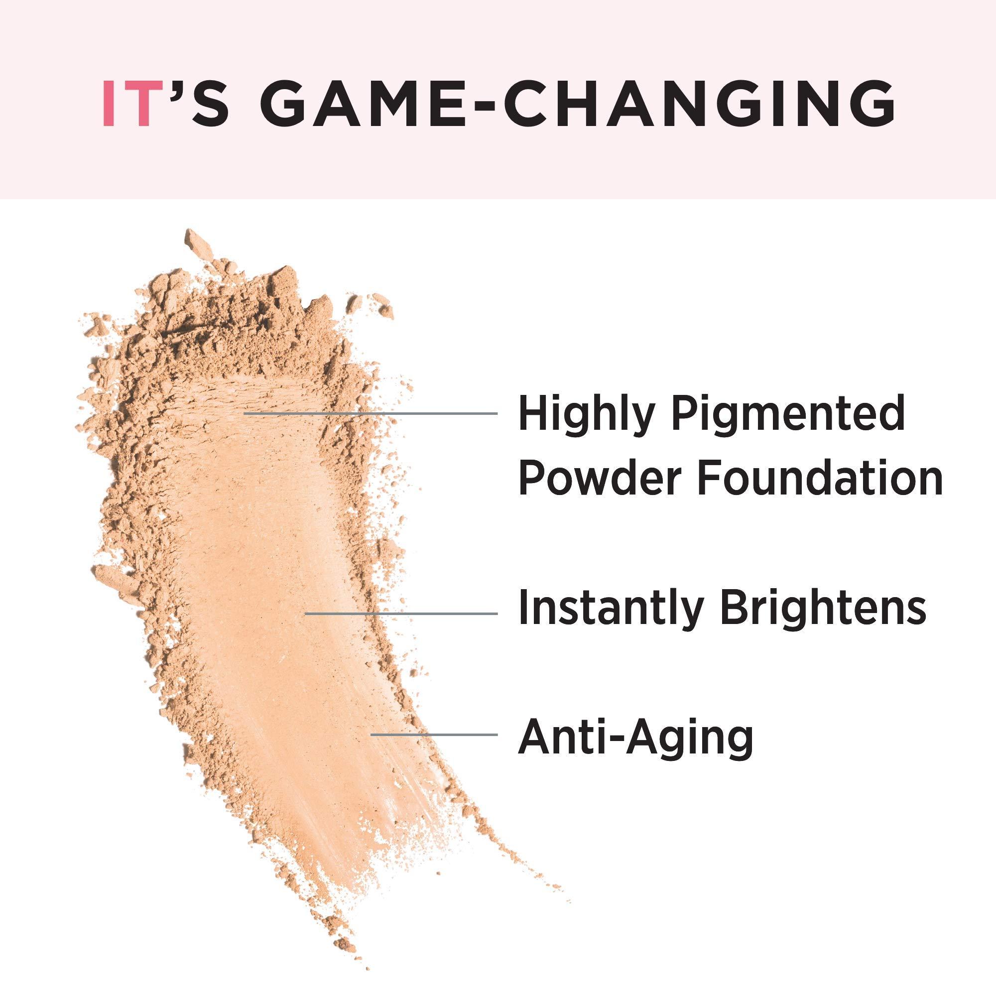 it COSMETICS IT Cosmetics Celebration Foundation Illumination - Anti-Aging, Full Coverage Foundation Powder - With Drops of Light Technology for Added Radiance - Blurs Pores, Wrinkles & Imperfections - 0.3 oz