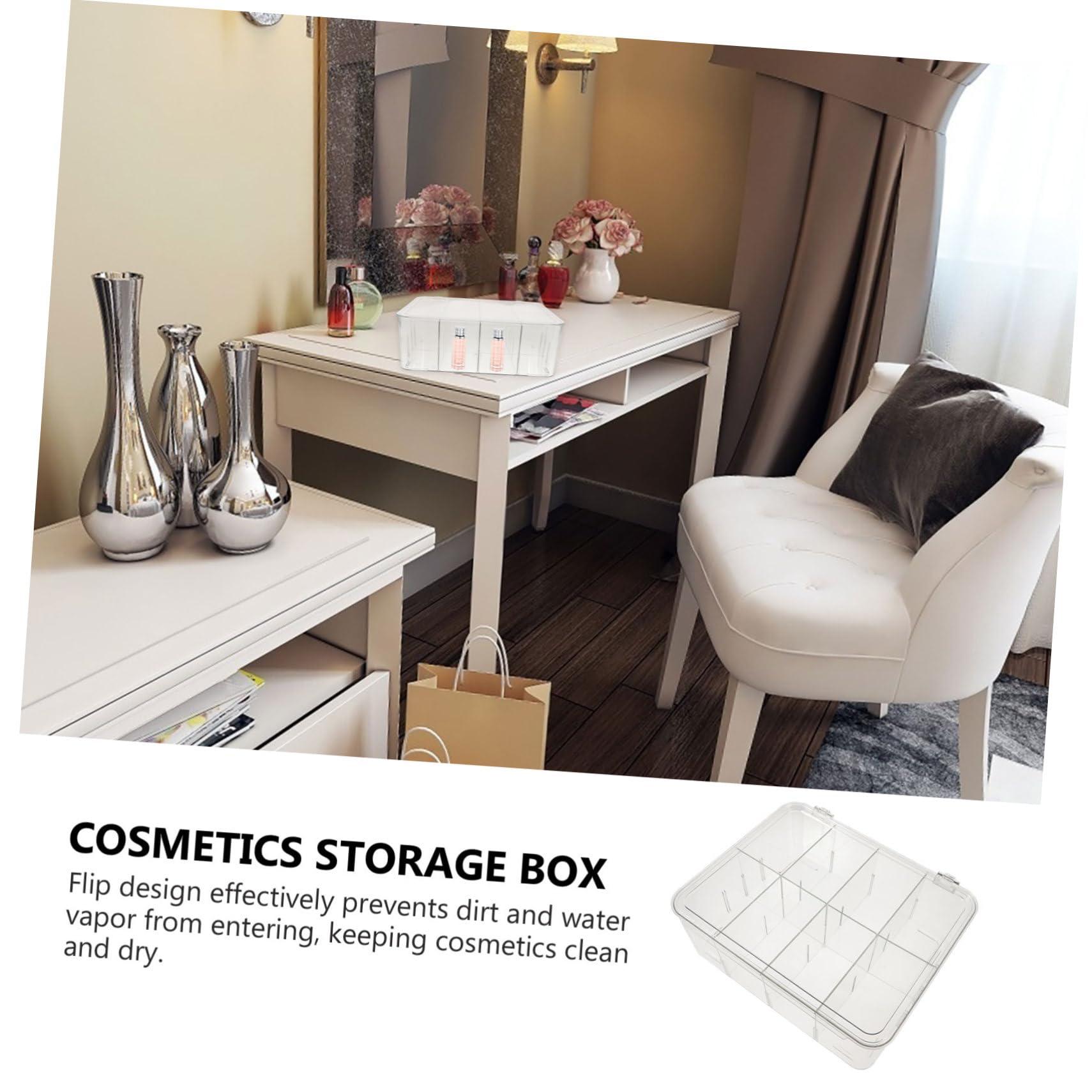 FOMIYES FOMIYES Makeup Organizer Dividers Travel-friendly Desk Countertop Stylish and Functional Lipstick Storage Box