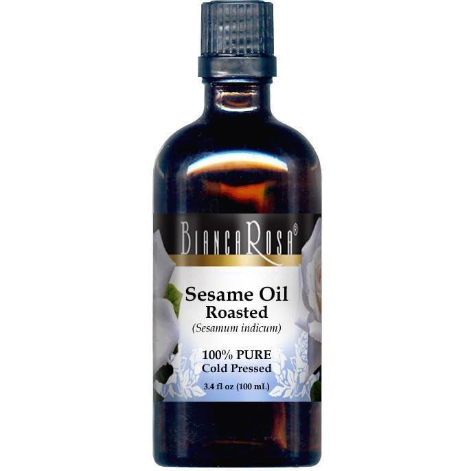 Bianca Rosa Bianca Rosa Sesame Oil, Roasted - 100% Pure, Cold Pressed (3.40 fl oz, ZIN: 428373)