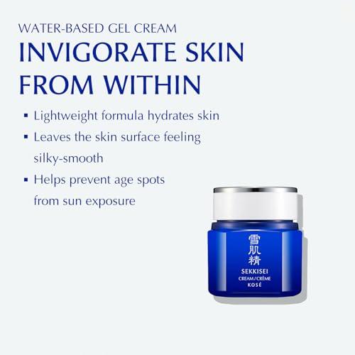 SEKKISEI SEKKISEI Cream, Lightweight Water-Based Hydrating Gel Cream, 1.4 Ounce
