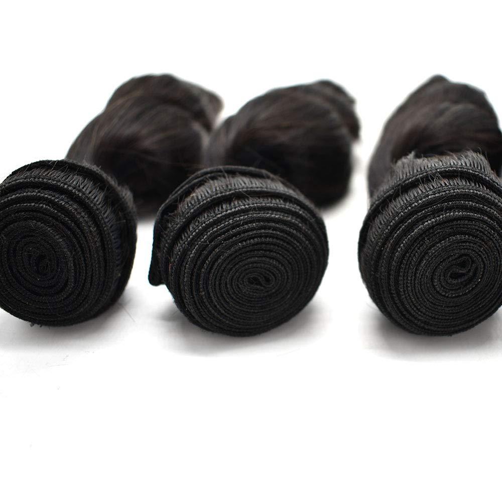 SINGA HAIR SINGA HAIR Straight Wet and Wavy Brazilian Hair Weave Bundles 100% Human Hair Extensions US (18\'\'(LW), Natural)