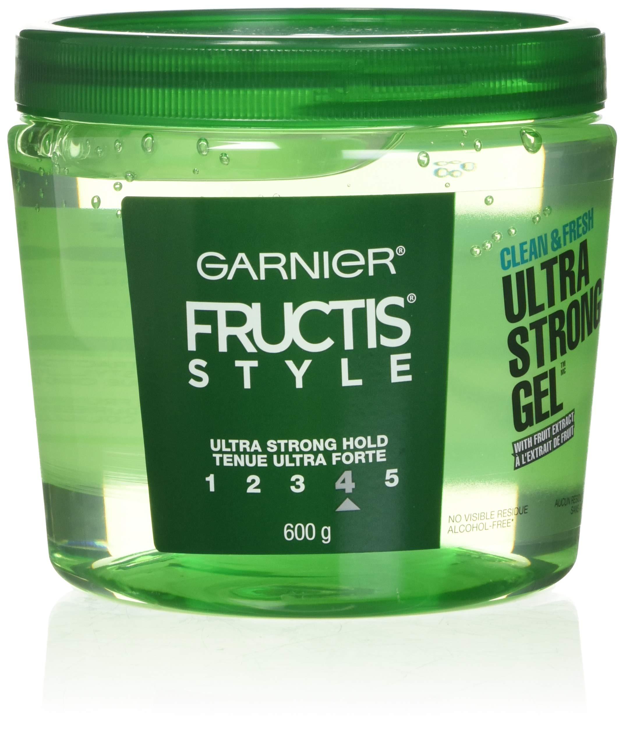 Garnier Garnier Fructis Style Ultra Strong Hold Gel, Clean and Fresh, No. 4, 21.2 Ounce