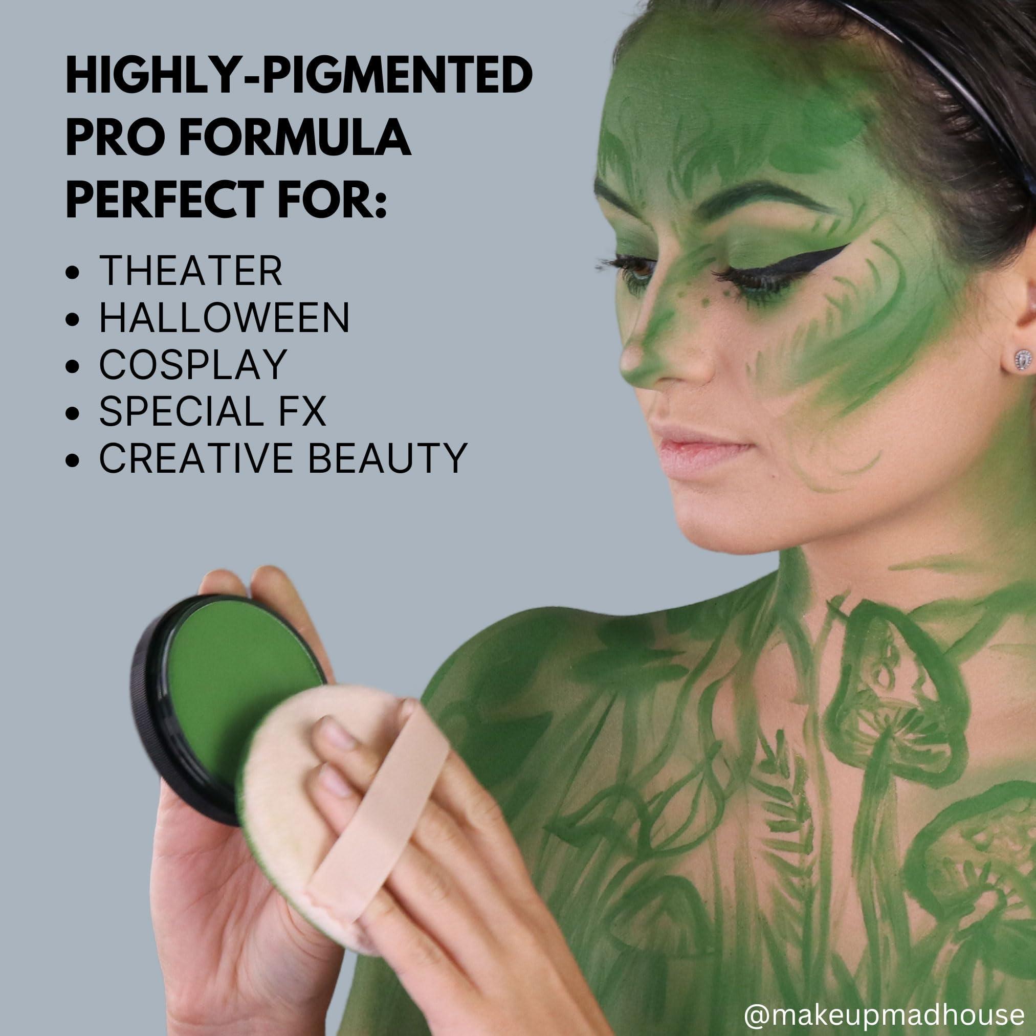 Mehron Mehron Makeup StarBlend Cake Makeup | Wet/Dry Pressed Powder Face Makeup | Powder Foundation | Pink Face Paint & Body Paint 2 oz (56g)