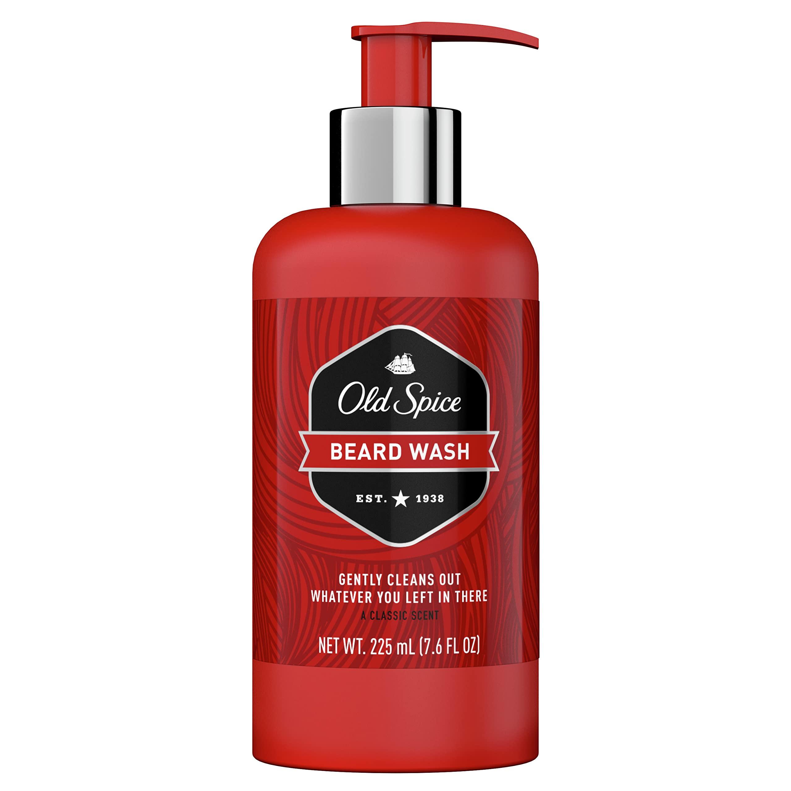 Old Spice Old Spice, Beard Wash, Shampoo for Men, 7.6 fl oz