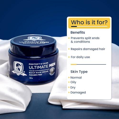 Generic Daily Hair Cream | Hair Protect & Care | Soft & Manageable Hair | For Men | 100g