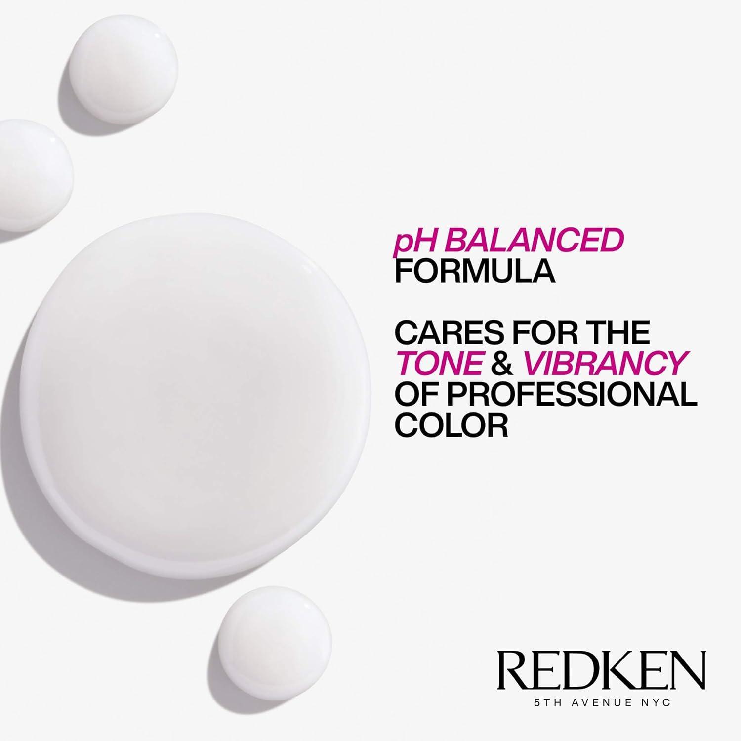 REDKEN Redken Color Extend Magnetics Shampoo | For Color-Treated Hair | Gently Cleanses & Protects Color | With Amino Acid | Sulfate-Free | 10.1 Fl Oz (Pack of 1)
