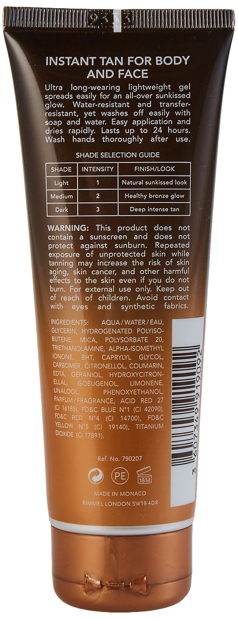 Rimmel Rimmel Sunshimmer Water Resistant Instant Tan Wash Off Shimmer - Medium