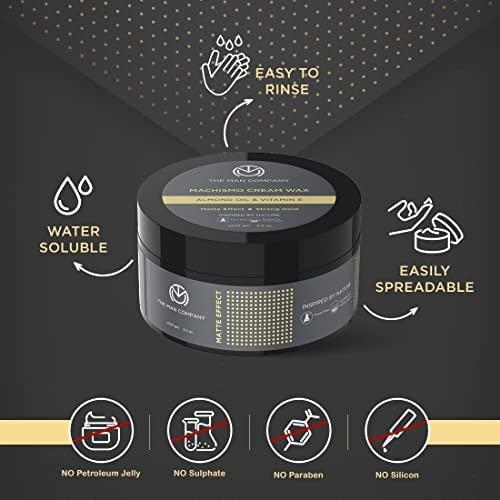 Generic Machismo Stronghold Hair Wax for Men,Stylish Matte Finish with Volume, Non Sticky - 100gm