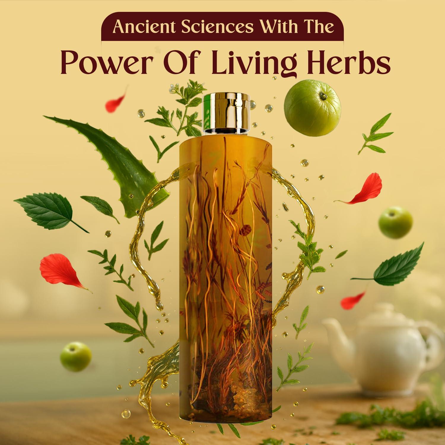 VEDA VEDA Active Herbs Hair Oil | Hair Growth Oil | Infused with Herbs | 200ml