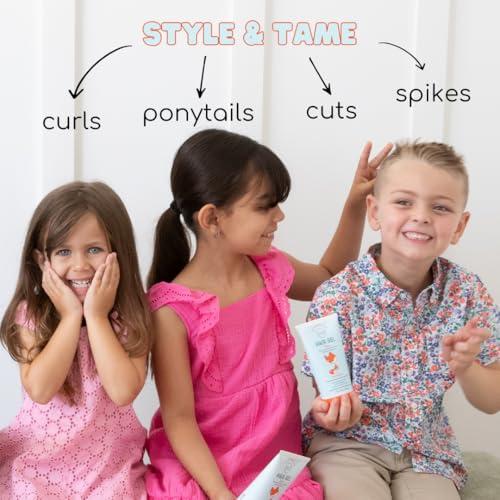 LANE & CO. LANE & CO. Baby Hair Gel - Hypoallergenic Kids Hair Gel - Flexible Medium to Firm Hold - Tames Flyaways, Frizz, Static Hair - Tested by Dermatologists - Suitable for Children Ages 0 & Up - 4 fl.oz.