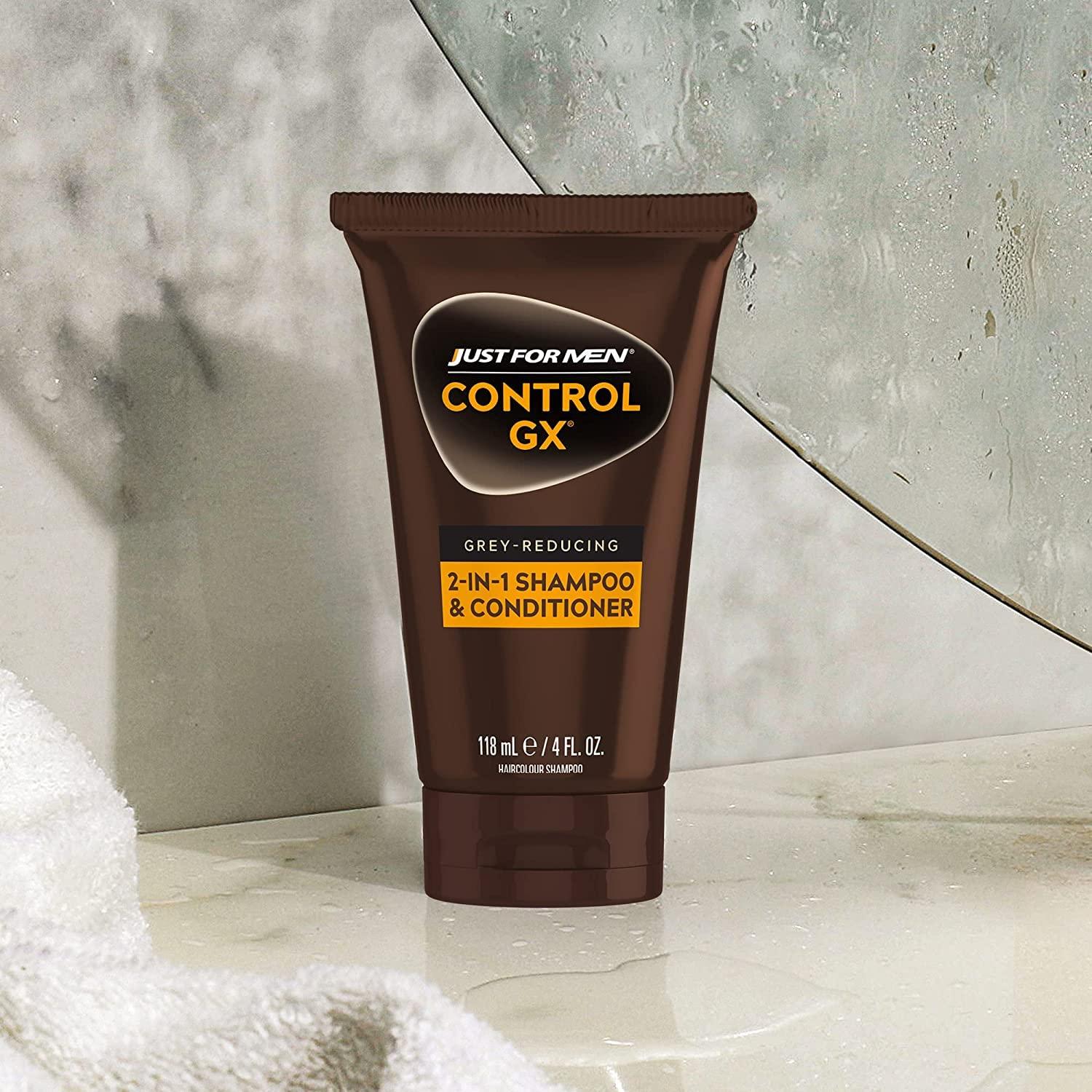 Just for Men Just For Men Control Gx 4 Ounce 2-N-1 Shampoo & Conditioner (Pack of 2)