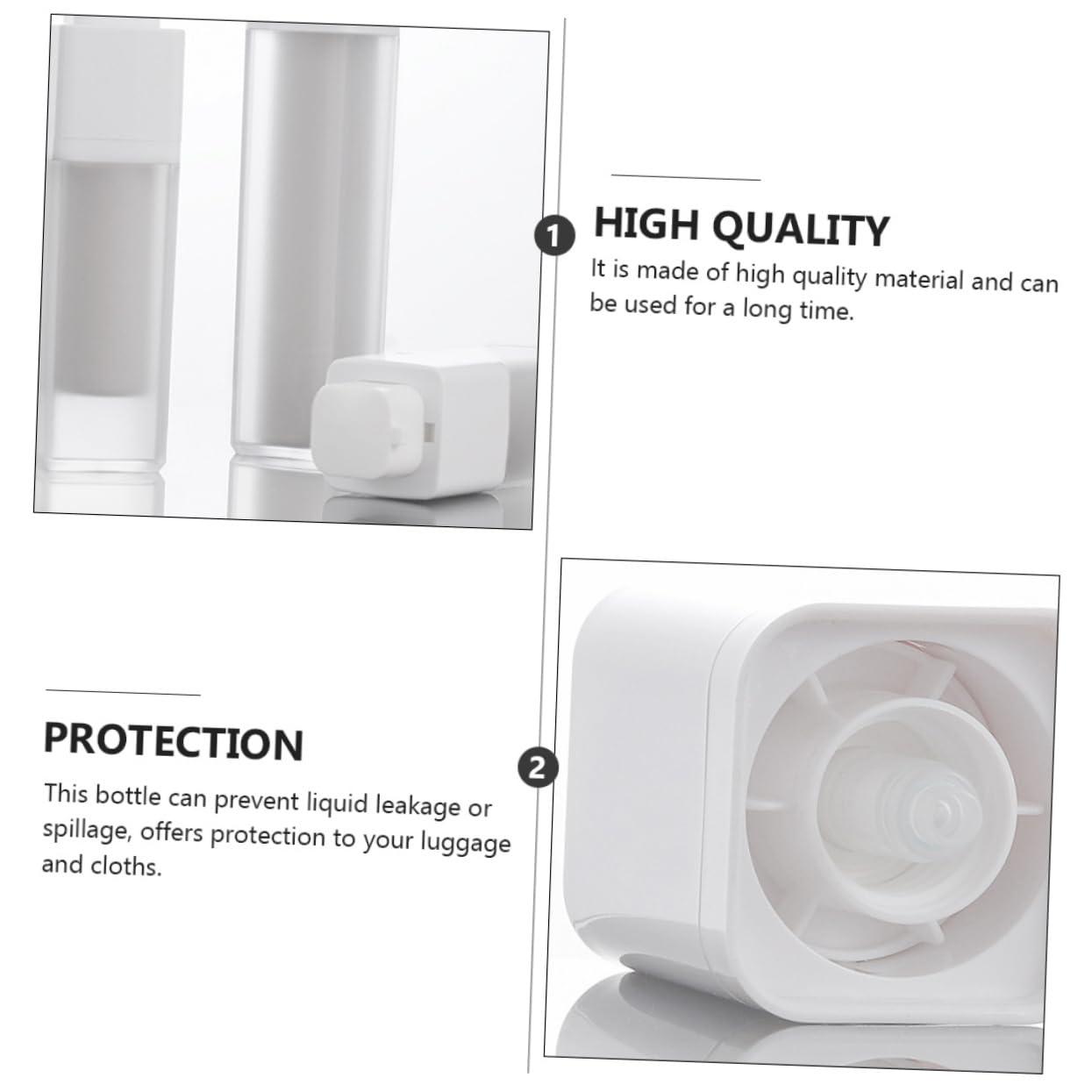 Beavorty 3pcs Bottled Portable Lotion Container Refillable Empty Bottle Lotion Bottle Shower Gel Container Dividing Bottle Vacuum Bottle Travel Bottle Soap Bottles Makeup Bottle