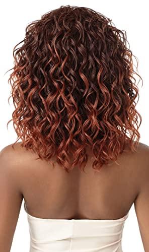 Outre Outre Synthetic Quick Weave Wet & Wavy Half Wig - LOOSE CURL 18” (2T1/425)