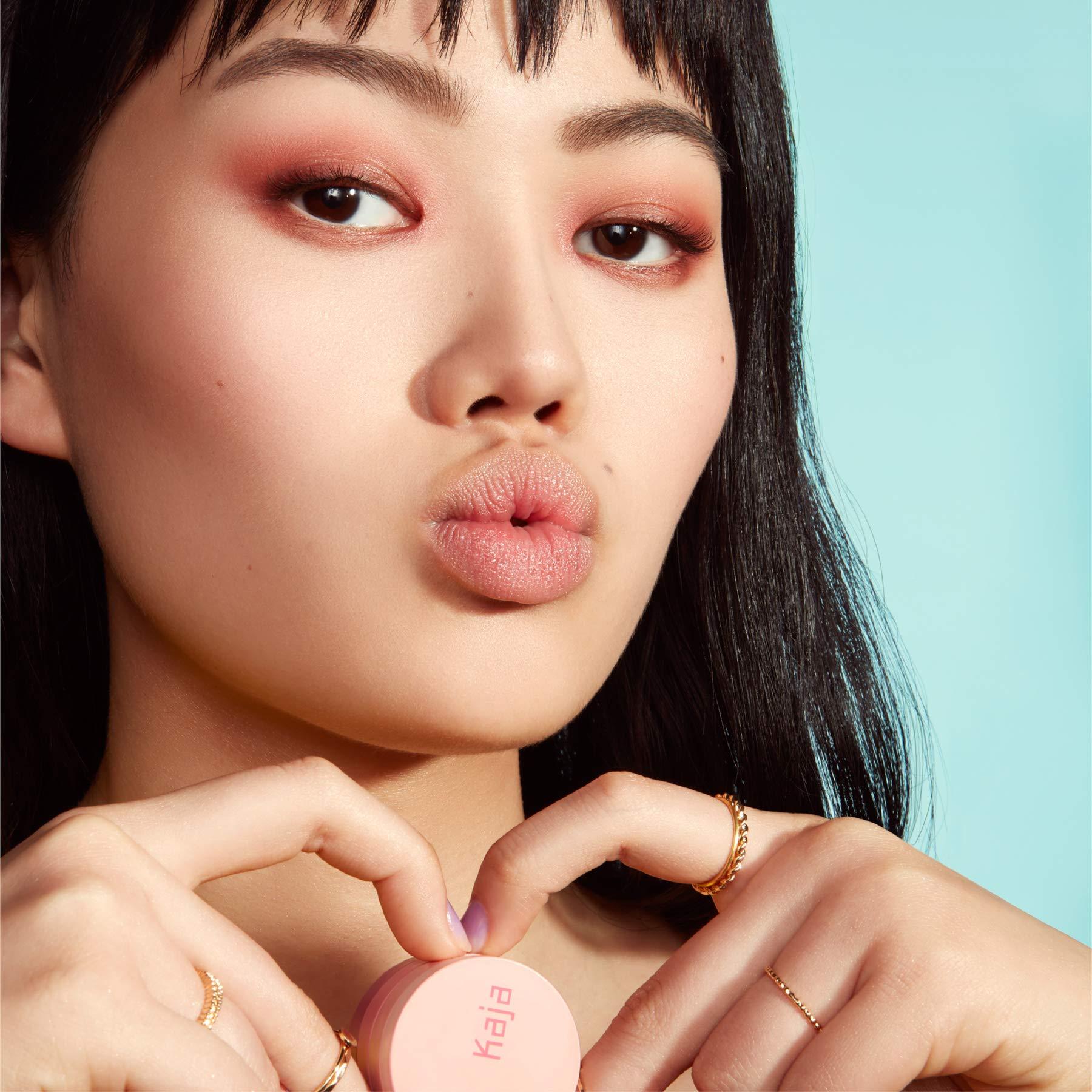 Kaja KAJA 3 Colors Eyeshadow - Beauty Bento 07 Glowing Guava | Mosaic Chrome, Shimmer, Matte finish, Cruelty free, K-Beauty Mini Palettes, Easy Finger Application