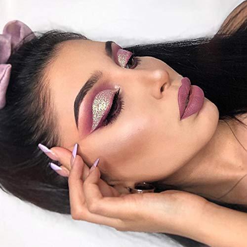 LA Splash LA Splash Cosmetics Loose Glitter Rose Pink Eyeshadow Champagne Metallic Powder for Lips/Hair/Nail/Body - Crystallized Glitter (Cali Rose)