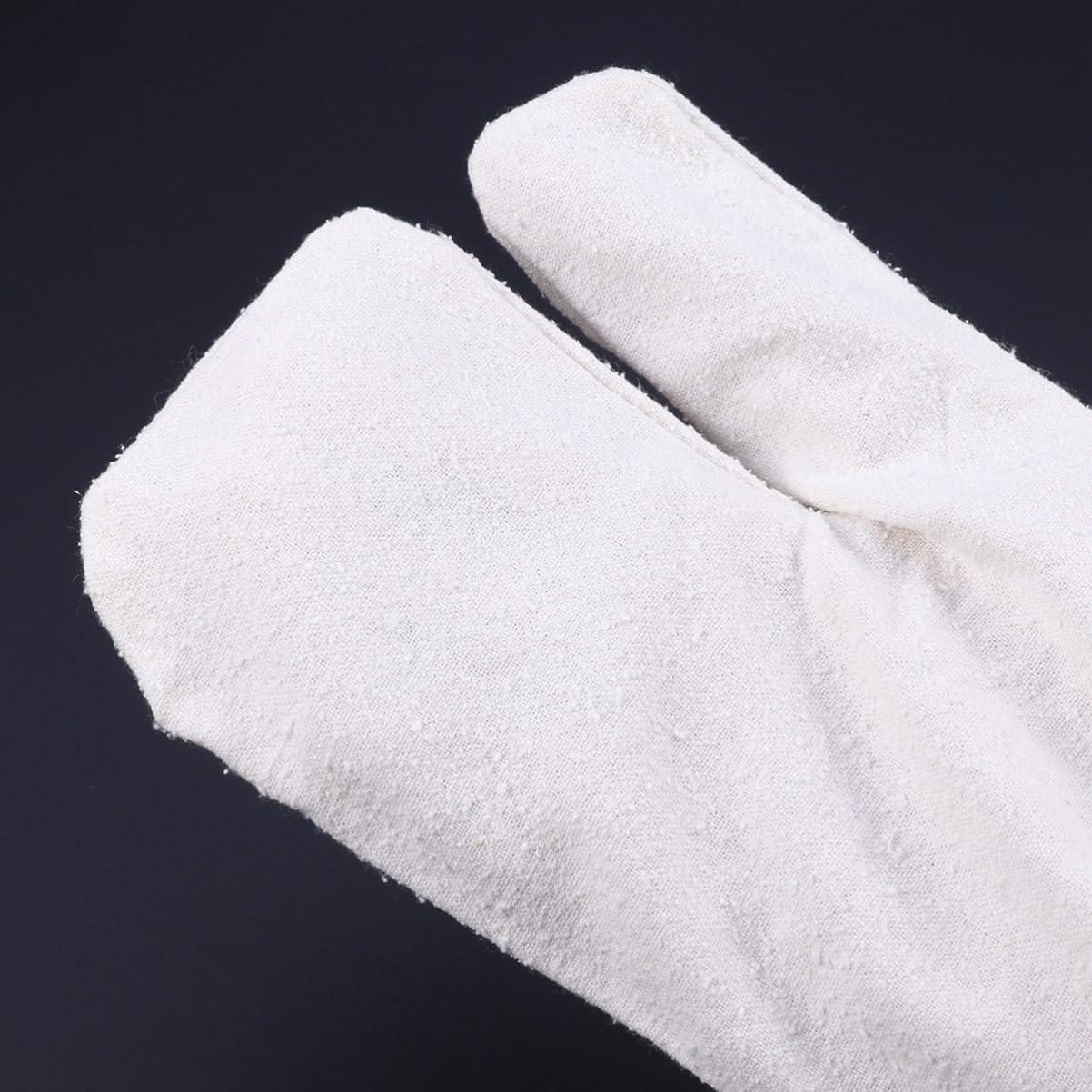 OHPHCALL OHPHCALL Bath Mitts Silk Gloves for Massage Bath Gloves Korean Scrub Mitt Back Washer Sponge Loofah Glove Body Scrubber Loofah Exfoliating Glove Bath Scrubber for Body Shower Gloves White