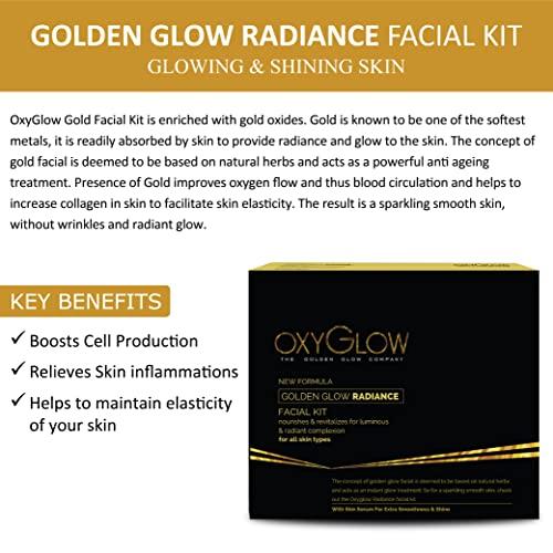 OxyGlow Oxyglow Golden Glow Radiance Pearl Facial Kit, 260G